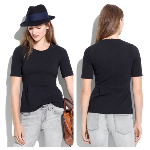 Madewell Tops - Madewell Tailored Peplum Top